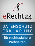 eRecht24 Datenschutzerklärung-Siegel